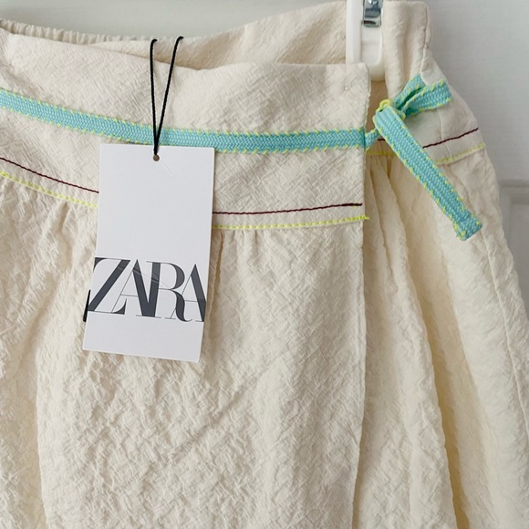 Zara Girls Pareo Midi Skirt - Picture 6 of 9